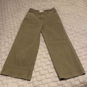 Everlane Wide leg cropped pant